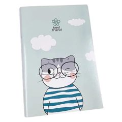 Caderno Grampeado Pautado 120X180mm Best Friend BRW - Gatinho