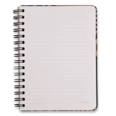Caderno Espiral Kraft Pautado A5 Curvas - Estação Papier
