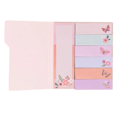 Bloco de Notas Adesivas Borboletas BT com 280 folhas - comprar online
