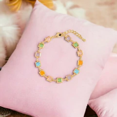 Pulsera de piedras preciosas