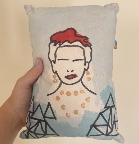 mini almofada FRIDA (com enchimento) - 24x17cm - comprar online