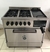 Cocina Semi Industrial 4 Hornallas con Plancha y Carlitera - comprar online