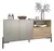 Mueble Bahiut Vajillero 150 Metalwood - Muebleria Bravo