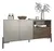 Mueble Bahiut Vajillero 150 Metalwood
