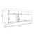 Rack Bahiut para TV 65" BOSTON - Muebleria Bravo