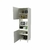 Panelero 2 Puertas con Porta Microondas LUX - Muebleria Bravo
