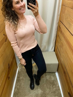 Blusa básica com gola redonda Biamar | 3404 - comprar online