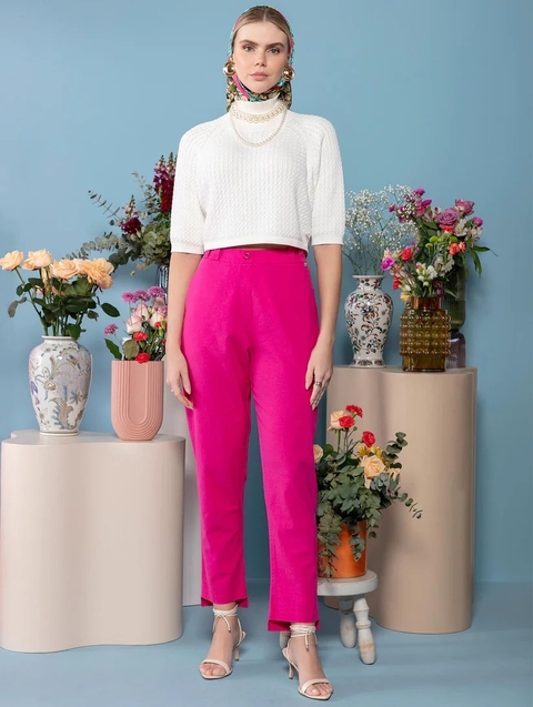 Calça Biamar com bolsos laterais 11546