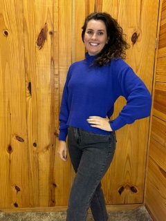Blusa Biamar mullet com mangas de cava quadrada | 10591 na internet