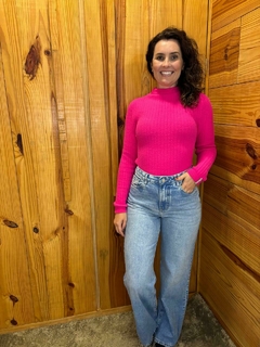 Blusa Biamar canelada e mangas de cava posta | 10958 - comprar online