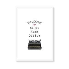 Cuadro decorativo con frase - Home Office