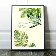 Cuadro decorativo Botanicals -Inhale Exhale - comprar online