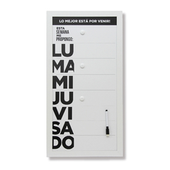 Pizarra magnética Planner semanal - comprar online