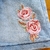 Falda Jean con boradado - comprar online