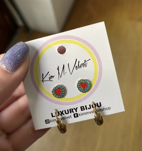 Set corazón guadalupe