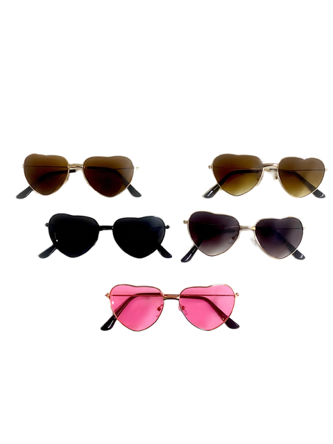 Gafas Corazón metal