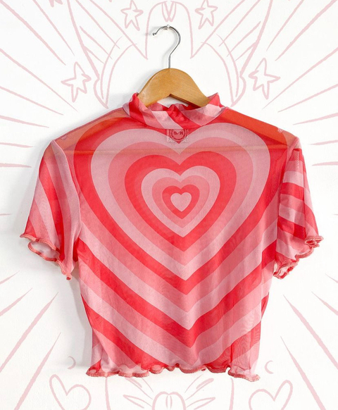 Remera Microtul Bombón