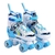 Imagem do Patins Quad Roller Arco Iris Rainbowstars com LED em todas as rodinhas + KIT PROTEÇÃO!!!