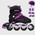 Patins Roller Inline Ajustável Com Luz De Led Com OU SEM Kit Proteção Várias Cores E Tamanhos Promoção - Sultão Shop