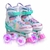 Patins Arco Íris 4 Rodas + Kit proteção - Sultão Shop