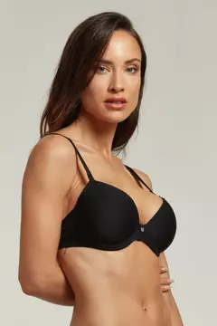 Corpiño Selu básico de microfibra con aro y taza. Cod.: 4249