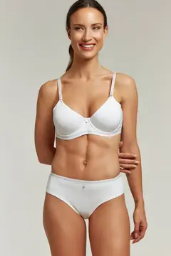Corpiño Selu básico taza soft con base y aro de microfibra. Cod.: 4345