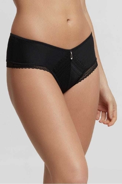 Culotte Selu De Microfibra Y Puntilla. Cod.: 8361