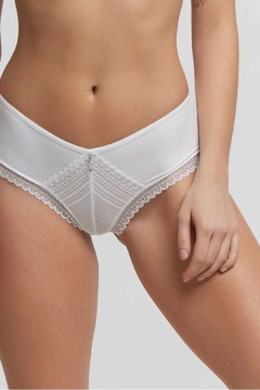 Culotte Selu De Microfibra Y Puntilla. Cod.: 8361 - Lenceria Cristina