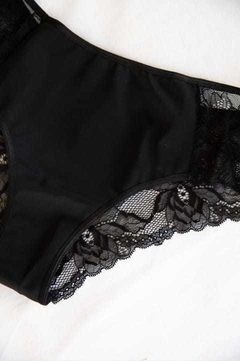 Vedetina Deville en puntilla de tul de lycra y tricot. Cod.: 840
