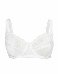 Corpiño Deville con aro, con satine de lycra y puntilla de lycra. Cod.: 497
