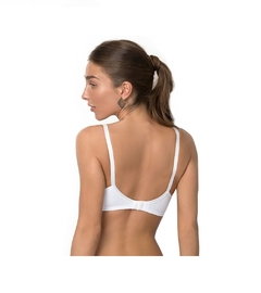 Corpiño Peter Pan premoldeado sin aro de microfibra y puntilla. Cod.: 103 - tienda online