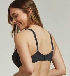 Corpiño Selu con base y aro de microfibra, puntilla y tul. Cod.: 4299 - comprar online