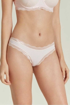 Colaless Selu de Microfibra Y Puntilla. Cod.: 7363 - tienda online