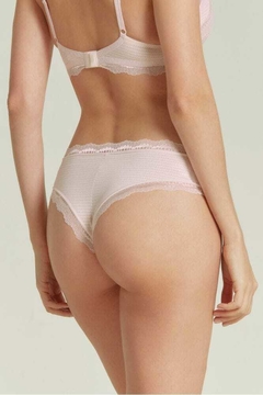 Culotte Selu de microfibra y puntilla. Cod.: 8363 - comprar online
