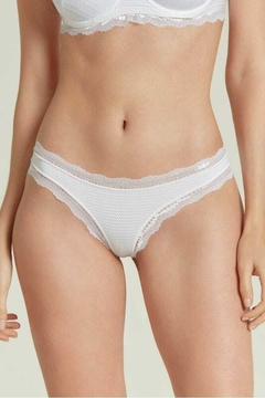 Colaless Selu de Microfibra Y Puntilla. Cod.: 7363