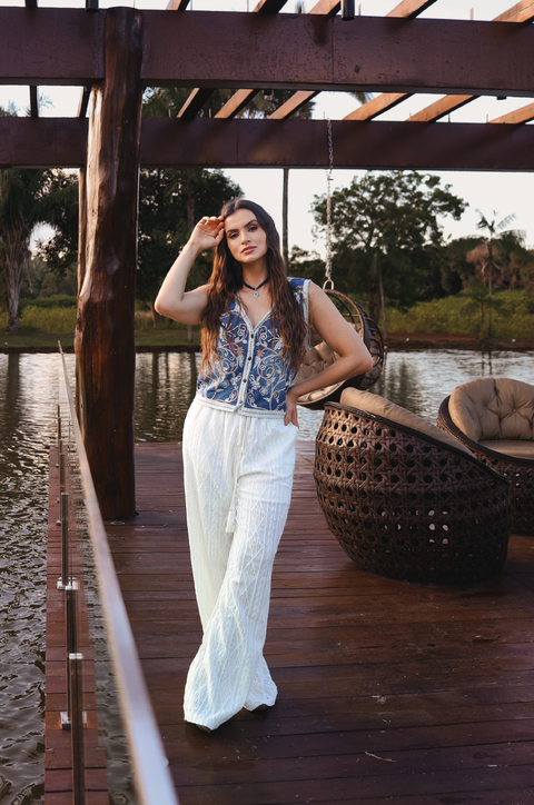 Colete Bordado - comprar online