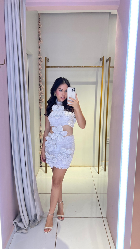 Vestido Crochê