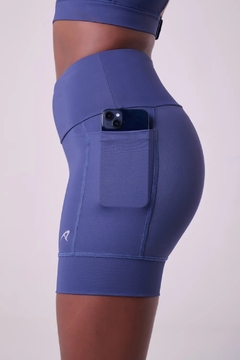 BERMUDA GRIT BOSSA 15CM AZUL NOITE - loja online