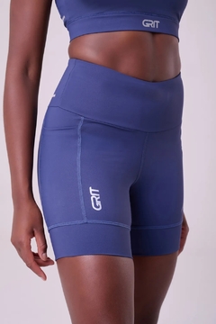 BERMUDA GRIT BOSSA 15CM AZUL NOITE - comprar online