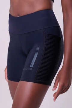 BERMUDA SIGNATURE SAMBA 15CM LUXE PRETO - comprar online