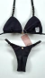 Conjunto de biquíni cortininha alça bolinha Preto - Biquinis Torres | Beachwear • Site Oficial