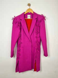 Vestido Blazer Amarrações Rosa - comprar online