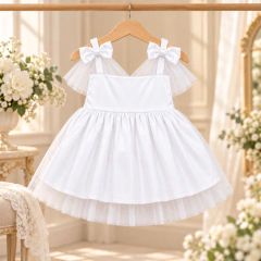 VESTIDO INFANTIL BATIZADO PD-252 na internet