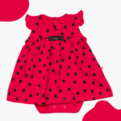 Vestido Body Bebê Verão Menina PD-3878