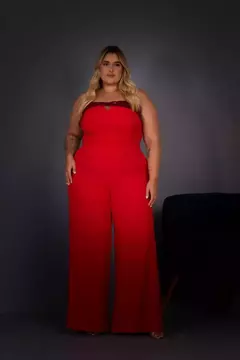 Conjunto Calça e Top Vermelho - loja online
