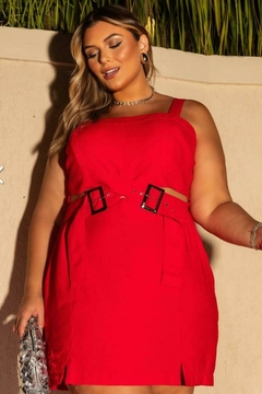 Vestido Fivela