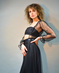 Conjunto negro - Juliana Rocha Espacio de Moda