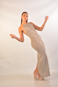 Vestido cuello halter en internet