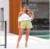Shorts Sarja - Laranja e Verde - comprar online