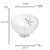 Bowl Lyor Diamond Star Cristal 12,5X9,5cm - comprar online